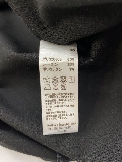 商品画像：長袖ワンピース/--/ポリエステル/BLK 4