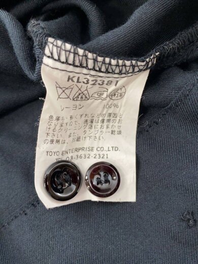 商品画像：半袖シャツ/S/レーヨン/BLK 6