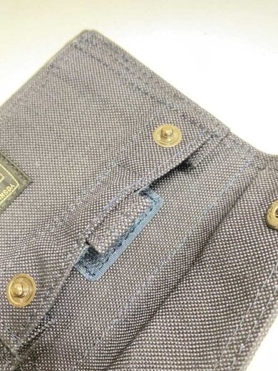 商品画像：2つ折り財布/キャンバス/NVY/無地/メンズ/592-26370-50// 9