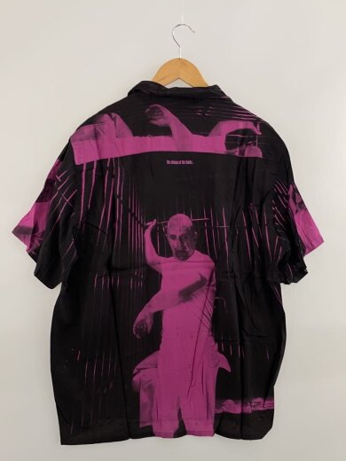 商品画像：半袖シャツ/L/レーヨン/BLK// 2