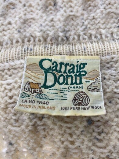 商品画像：ケーブル編みニットパーカー/M/ウール 3