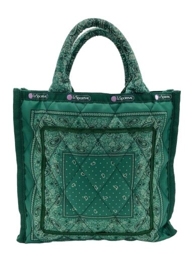 商品画像：Atelier/LG CHAIN QUILT TOTE/ショルダーバッグ/ナイロン/GRN 1