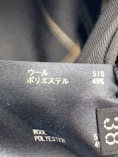 商品画像：25SS/スラックスパンツ/38/ウール/KHK/チェック/25SS-REPT-239L-2-J 6