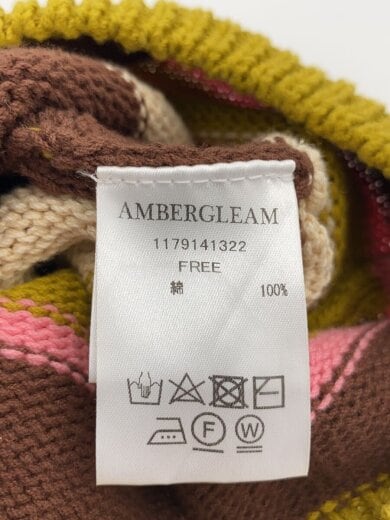 商品画像：ニットキャップ/FREE/コットン/マルチカラー/ボーダー/メンズ 5