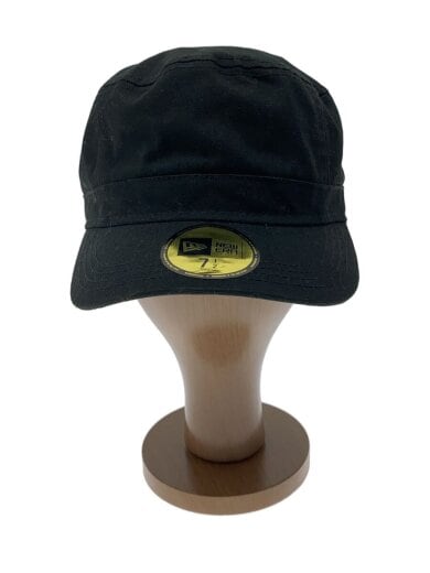商品画像：ワークキャップ/7 1/2/コットン/BLK/メンズ 1