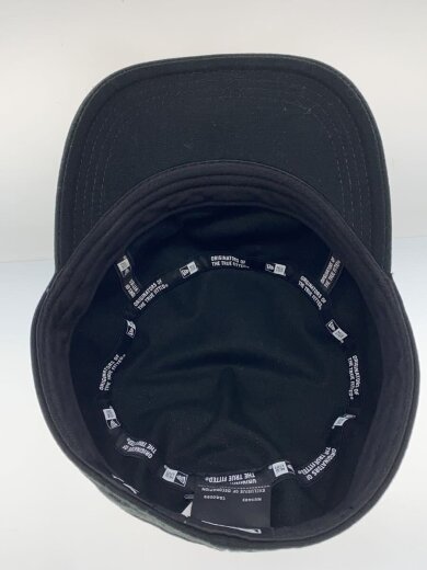 商品画像：ワークキャップ/7 1/2/コットン/BLK/メンズ 4