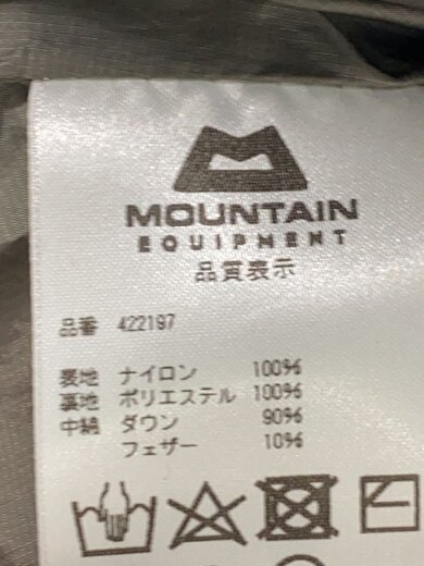 商品画像：ロングダウンジャケット/M/ナイロン/BLK/422197 5