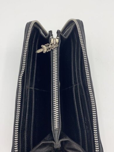 商品画像：長財布/レザー/BLK/メンズ 4