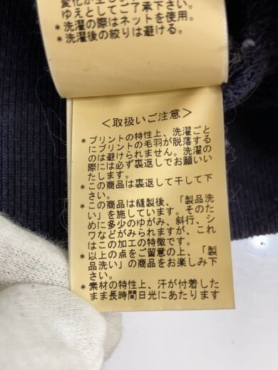 商品画像：スウェット/M/コットン/NVY/プリント/DN1102C3 8