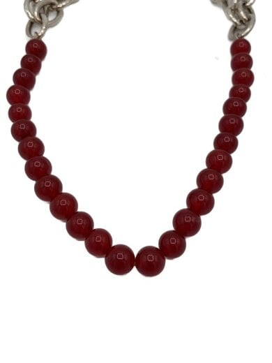 商品画像：ネックレス/SV925/カラーストーン/メンズ 1