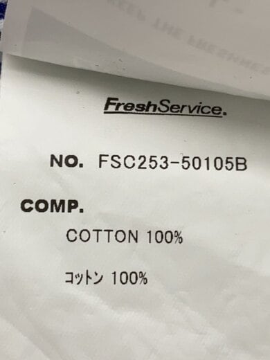 商品画像：長袖シャツ/L/コットン/BLU/ストライプ/FSC253-50105B// 4