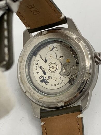 商品画像：自動巻腕時計/アナログ/レザー/KHK/Y675-00F0 3