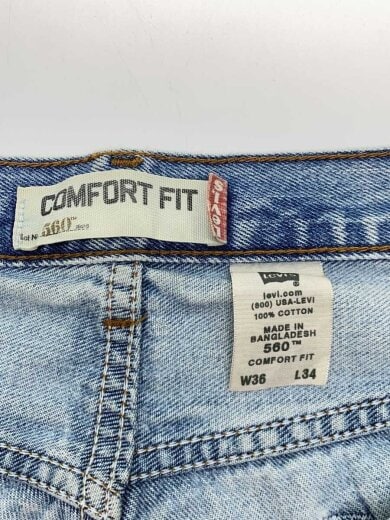 商品画像：00s/560/ストレートパンツ/バングラデシュ製/W36L34/デニム/IDG// 4