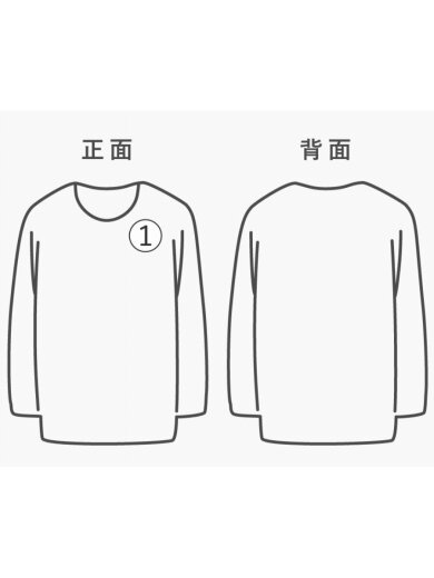 商品画像：Tシャツ/--/--/WHT// 6