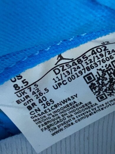 商品画像：AIR JORDAN 1 HIGH OG_エア ジョーダン 1 HIGH OG/26.5cm/BLU// 7