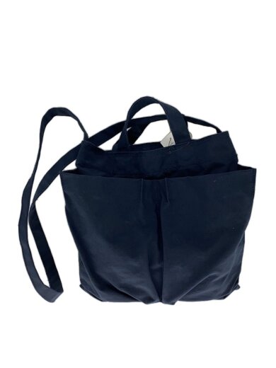 商品画像：ANNIE HELMET VEGETABLE BAG/ナイロン/NVY/無地// 1