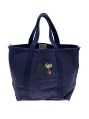 ×SNOOPY/トートバッグ/キャンバス/NVY//