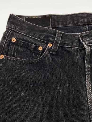 商品画像：501/カットオフ/W30L34//デニム/BLK/00501-0660// 7