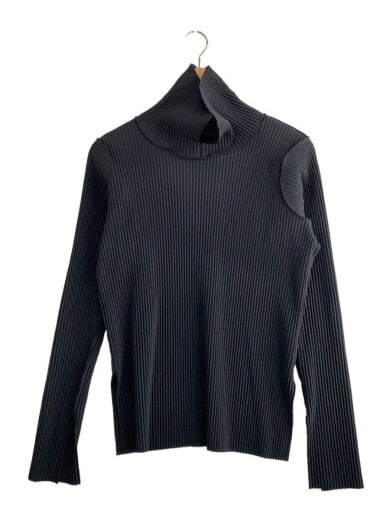 商品画像：CRISP HIGH NECK TOP/FREE/ポリエステル/BLK/TDX5A-CP-T02// 1