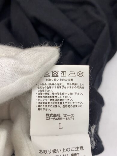 商品画像：長袖Tシャツ/L/コットン/BLK 4