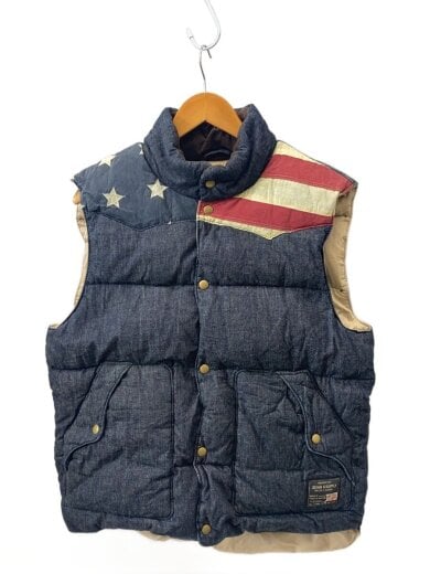 商品画像：ダウンベスト/M/コットン/IDG/総柄 1