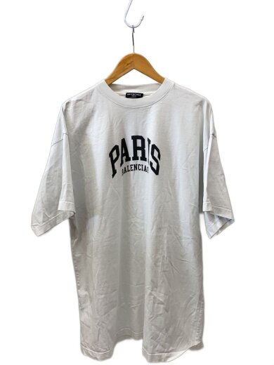 商品画像：Tシャツ/2/コットン/WHT/プリント/PARIS/NJ07 676589 1