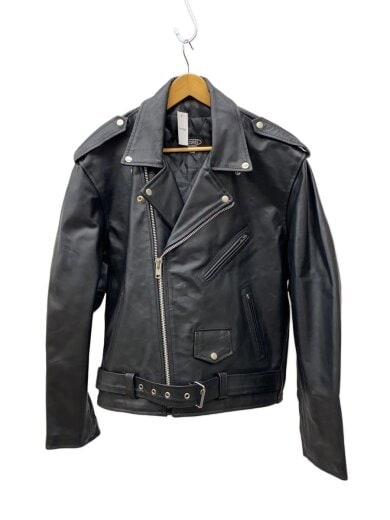 商品画像：ダブルライダースジャケット/--/牛革/BLK/無地/4XL 1