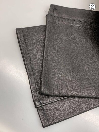 商品画像：ボトム/30/牛革/BLK 7