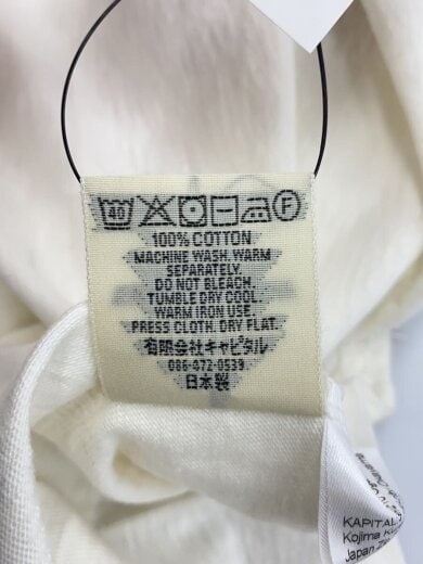 商品画像：カットソー/1/コットン/WHT/無地/EK-616 5