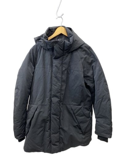 商品画像：ダウンジャケット_PM5750/XL/ポリエステル/BLK/無地 1