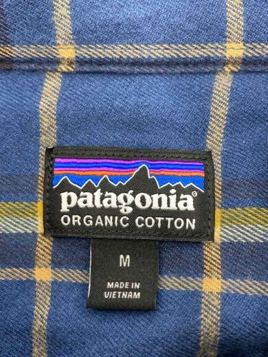 商品画像：ネルシャツ/M/コットン/BLU/チェック/42410FA23 3