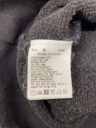 商品画像：パーカー/L/コットン/BLK 5