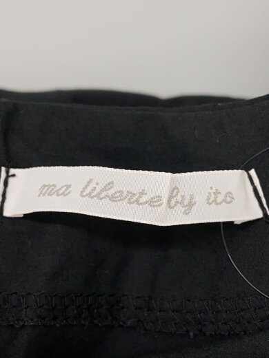 商品画像：ma liberte by ito /長袖ワンピース/--/コットン/BLK/無地 3