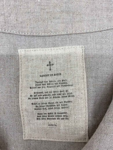 商品画像：MARCHE DE SOEUR/半袖ワンピース/--/リネン/BEG/無地 3