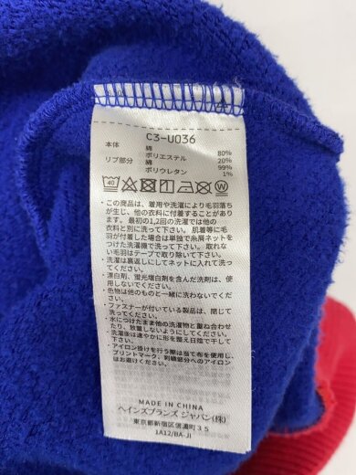 商品画像：スウェット/L/コットン/BLU/C3-U036 5