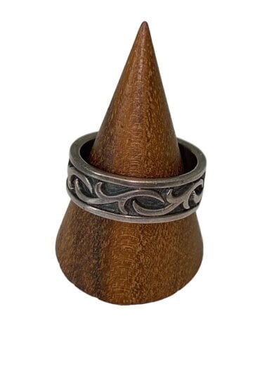 商品画像：リング/SV925/18号/SLV/メンズ 1