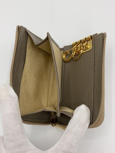 商品画像：キーケース/レザー/GRY/無地/レディース/ベル 4