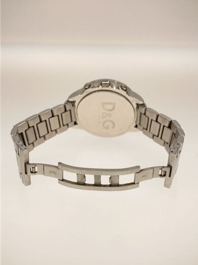 商品画像：クォーツ腕時計/アナログ/ステンレス/WHT/SLV/SS 4