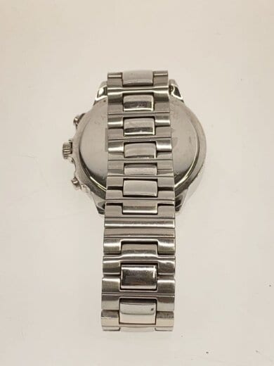 商品画像：クォーツ腕時計/アナログ/ステンレス/WHT/SLV/SS 5