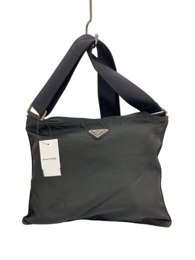 商品画像：ショルダーバッグ/ナイロン/BLK 1