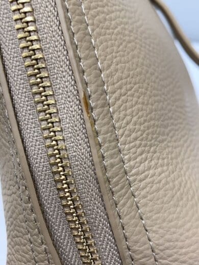 商品画像：ハンドバッグ/レザー/BEG/無地 7