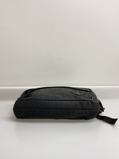 商品画像：ウエストバッグ/レザー/BLK/無地 4