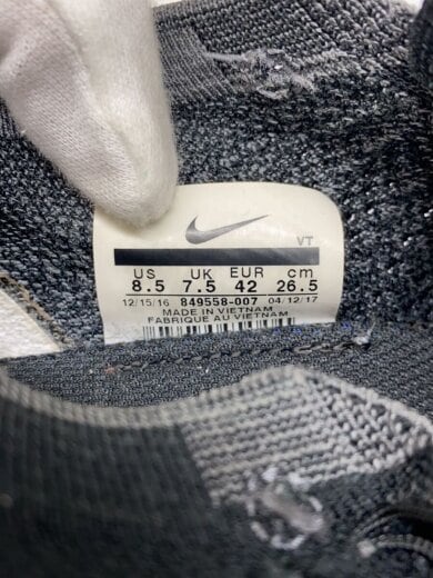 商品画像：AIR VAPORMAX FLYKNIT/エアベイパーマックスフライニット/ブラック/849558-007/26.// 5