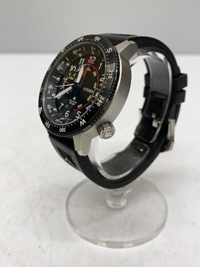 商品画像：クォーツ腕時計/アナログ/ラバー/BLK/BLK/J280-R008455 2