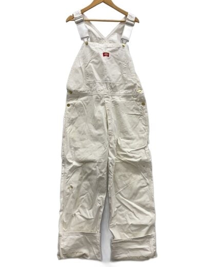 商品画像：オーバーオール/40/コットン/WHT/無地/山ポケ/メキシコ製// 1