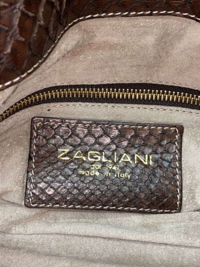 商品画像：ZAGLIANI/ハンドバッグ/レザー/BRW 5