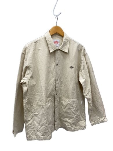 商品画像：COTTON LINEN COVERALL SHIRT/カバーオール/44/コットン/BLK/DT-B0240 WCL 1