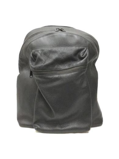 画像：PATRIK ERVELLリュック/レザー/BLK1