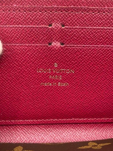 商品画像：ポルト・フォイユ・クレマンス_モノグラム・キャンバス_フューシャ/PVC/BRW/モノグラム/レディース 3