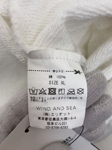 商品画像：パーカー/XL/コットン/WHT/WDS-XXX-SP-07 4